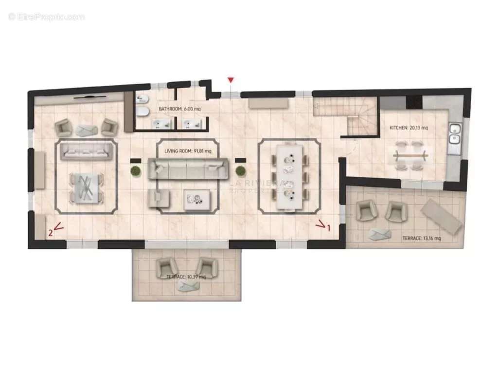 Maison à BEAUSOLEIL