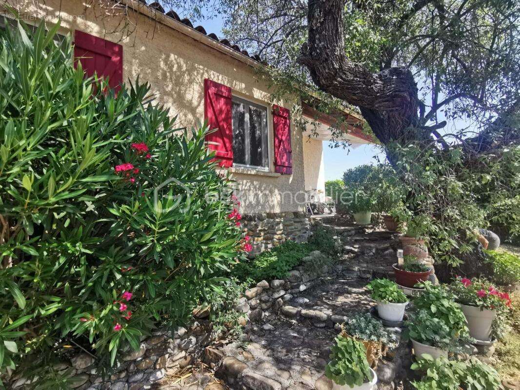THOARD - propriété d'exception - deux villas de plain-pied (235m²) - terrain 5 264m² - piscine - garage - photo 9