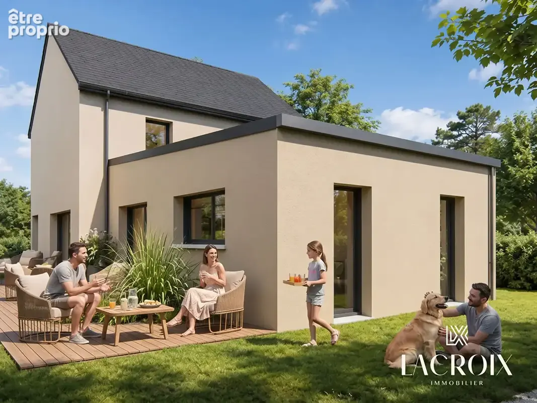 A vendre - maison 6 pièces - la chapelle des fougeretz - photo 8