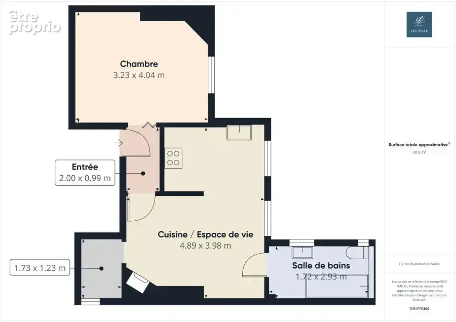 Appartement 39 m² à Courbevoie  - photo 2152