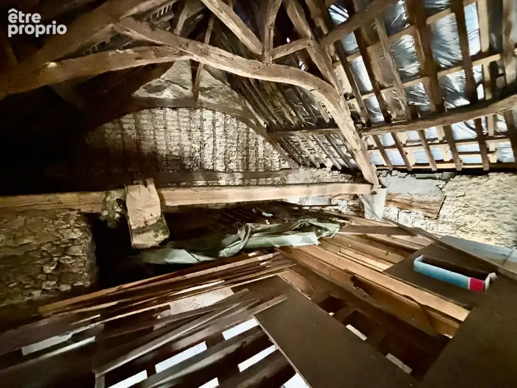 Saint-germain-les-arpajon - grange de 86 m2 + bureau de type f1 de 25 m2 - a l'état brut - photo 5