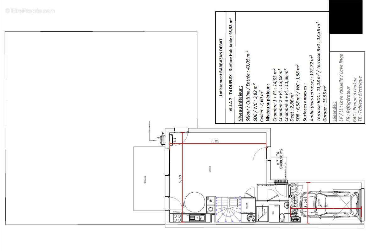 Maison à BARBAZAN-DEBAT