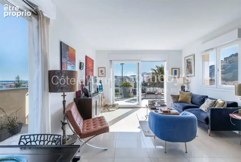 Menton penthouse dernier étage avec rooftop, piscine et vue mer panoramique - photo 5