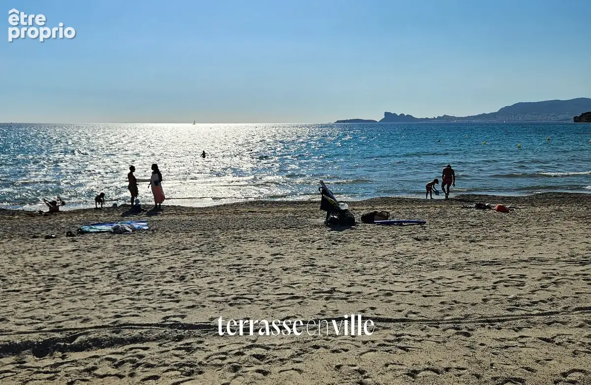 Saint cyr s/ mer - plage - appartement t2 40m2 - jardin 105m2 - parking - 399000€ - photo 6