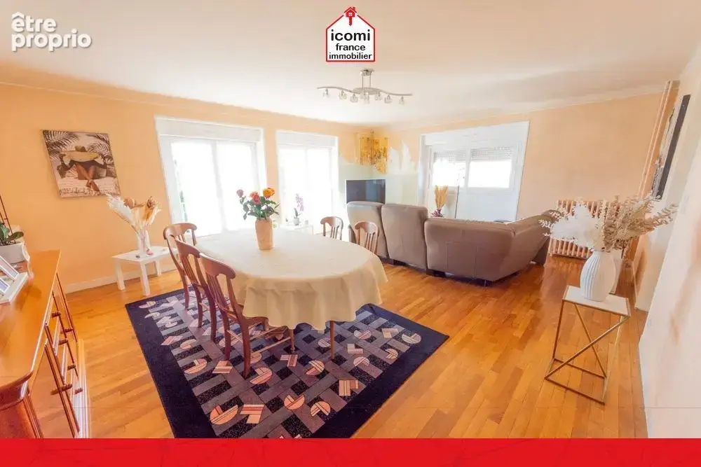 Finistere - ploudalmézeau (29830) - a vendre - appartement t5 133m² - 4 chambres - dalle beton - seul a l'etage - garage - beau  - photo 3