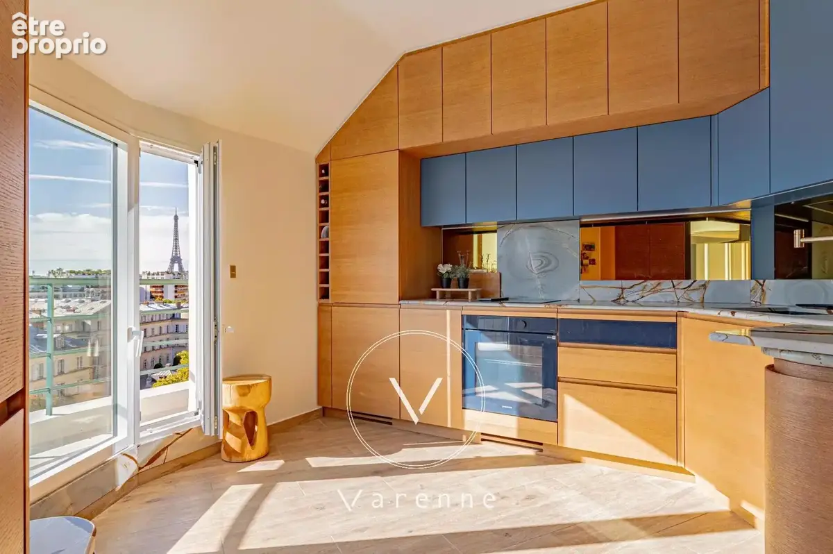 EXCLUSIVITE - Appartement à vendre 76m2 carrez avec terrasse 30m2 vue sur tout Paris - photo 5