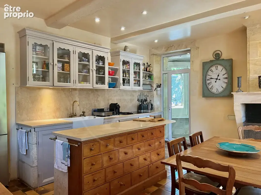 Maison en pierre rénovée avec annexe, piscine et étang privé - photo 5