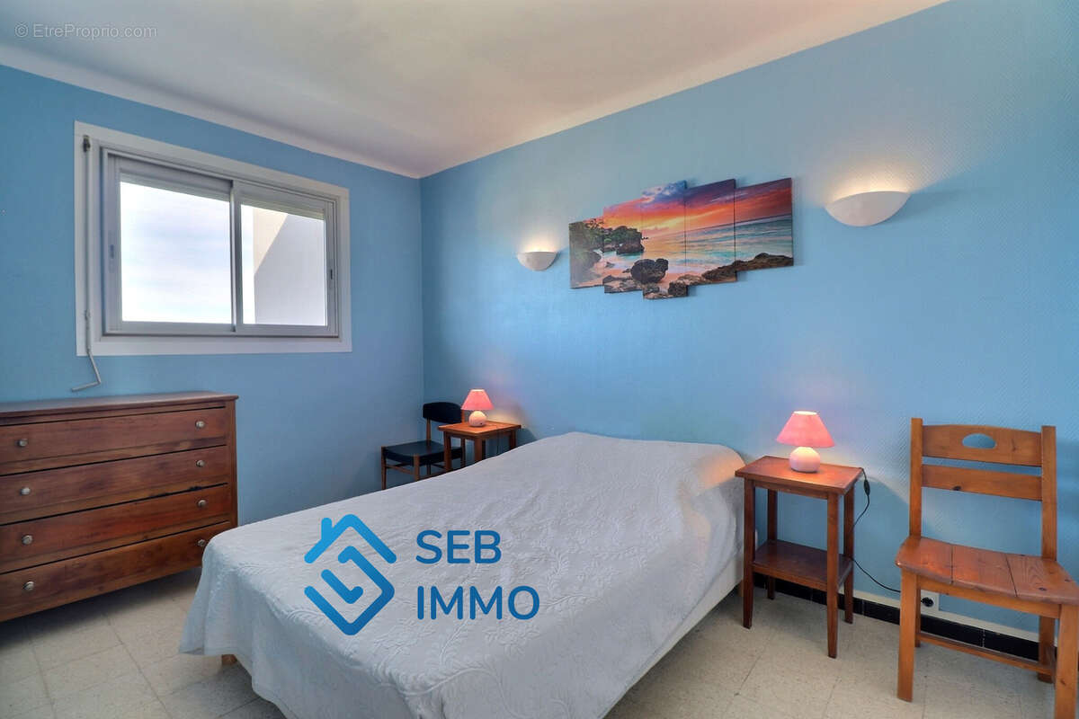 A la vente : Appartement 3pièces vue mer et montagne au dernier étage de 51,24m2  + loggia de 8,24m2 - photo 3