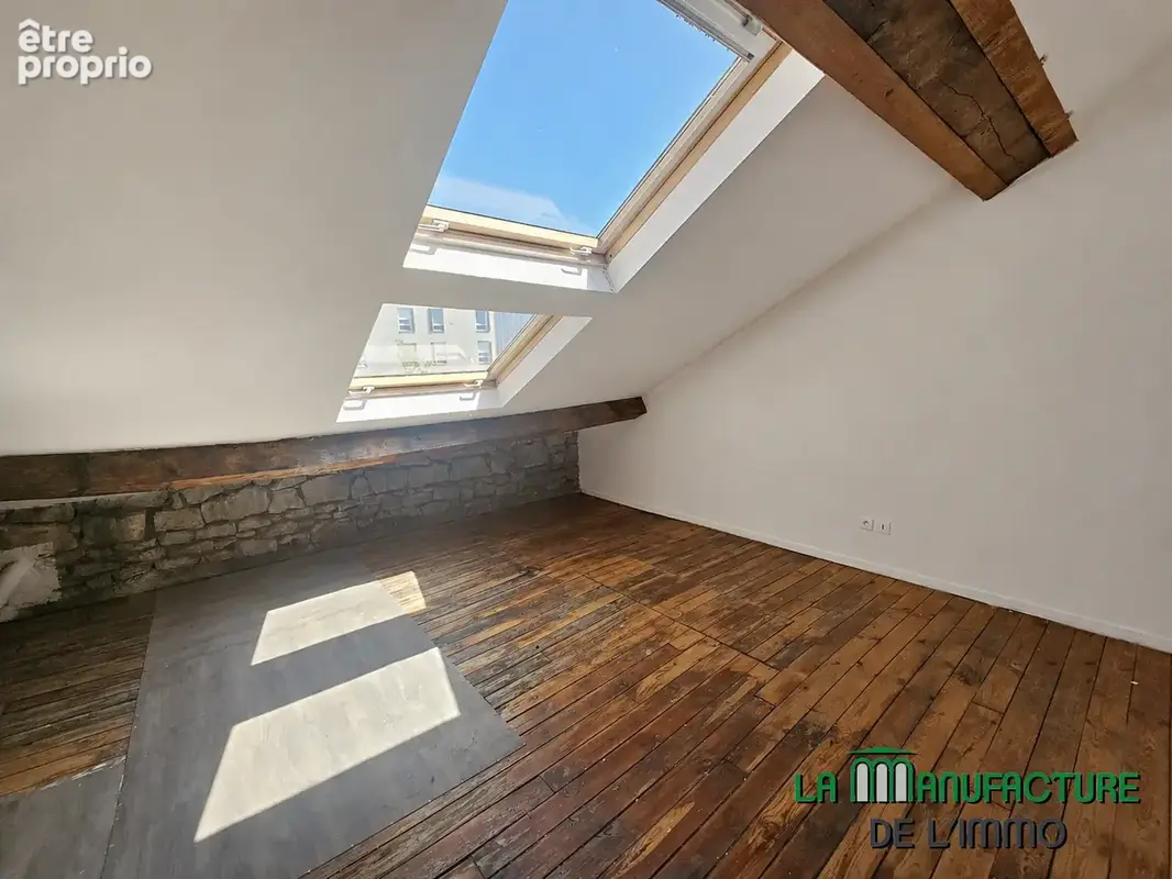 Appartement de type f3 de caractere 71,01 m2 carrez (109,91 m2 au sol) + terrasse - prox. chateaucreux - ideal - photo 7