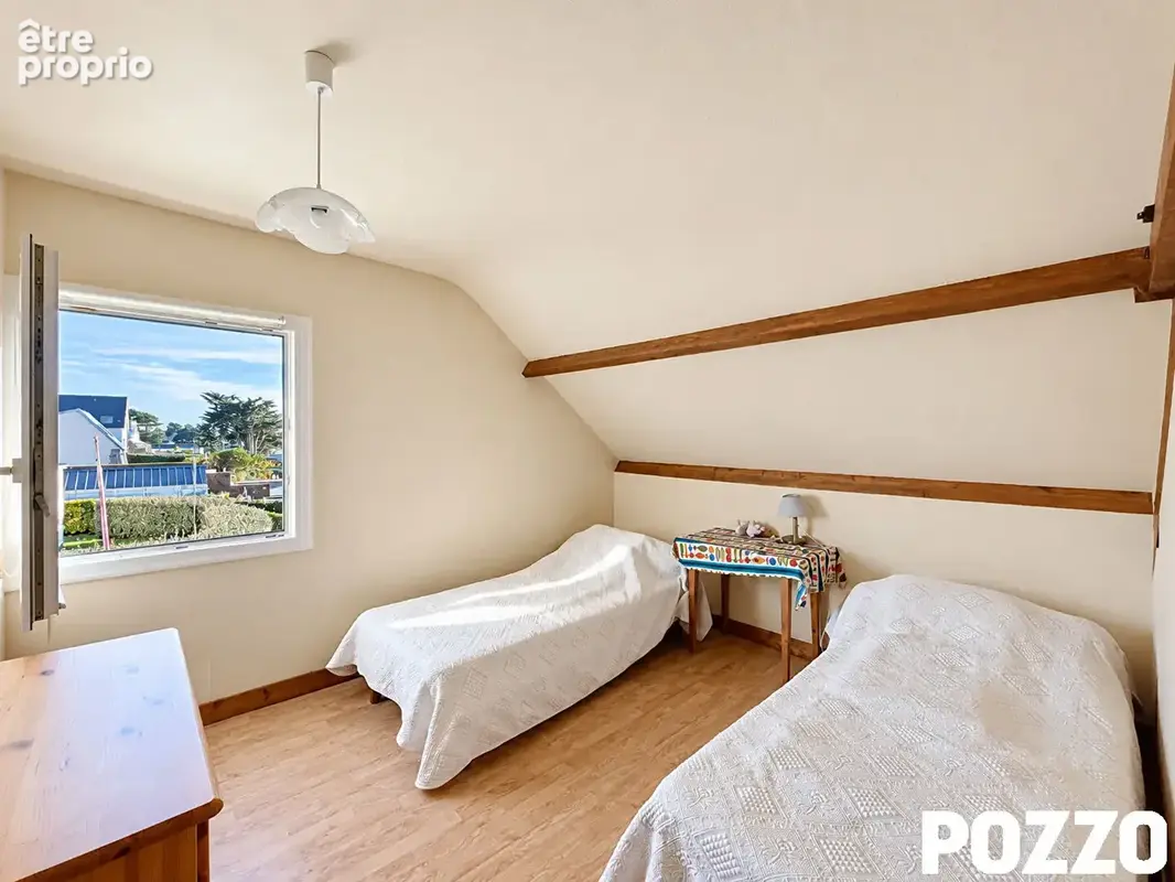 Saint jean le thomas :  vue mer, vue mont saint michel, villa 144 m2 au calme, jardin, preau, garage - photo 12