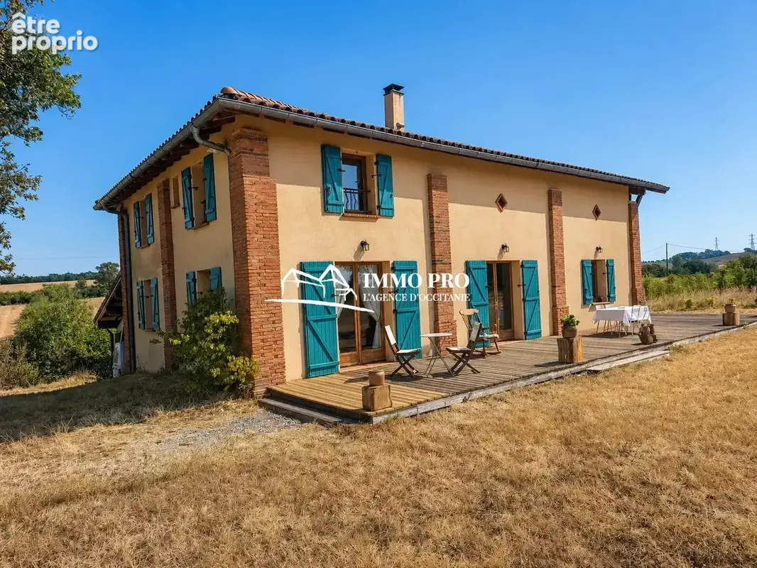 Samatan  Maison rénovée et son couloir de nage  VUE PYRENEES - photo 3