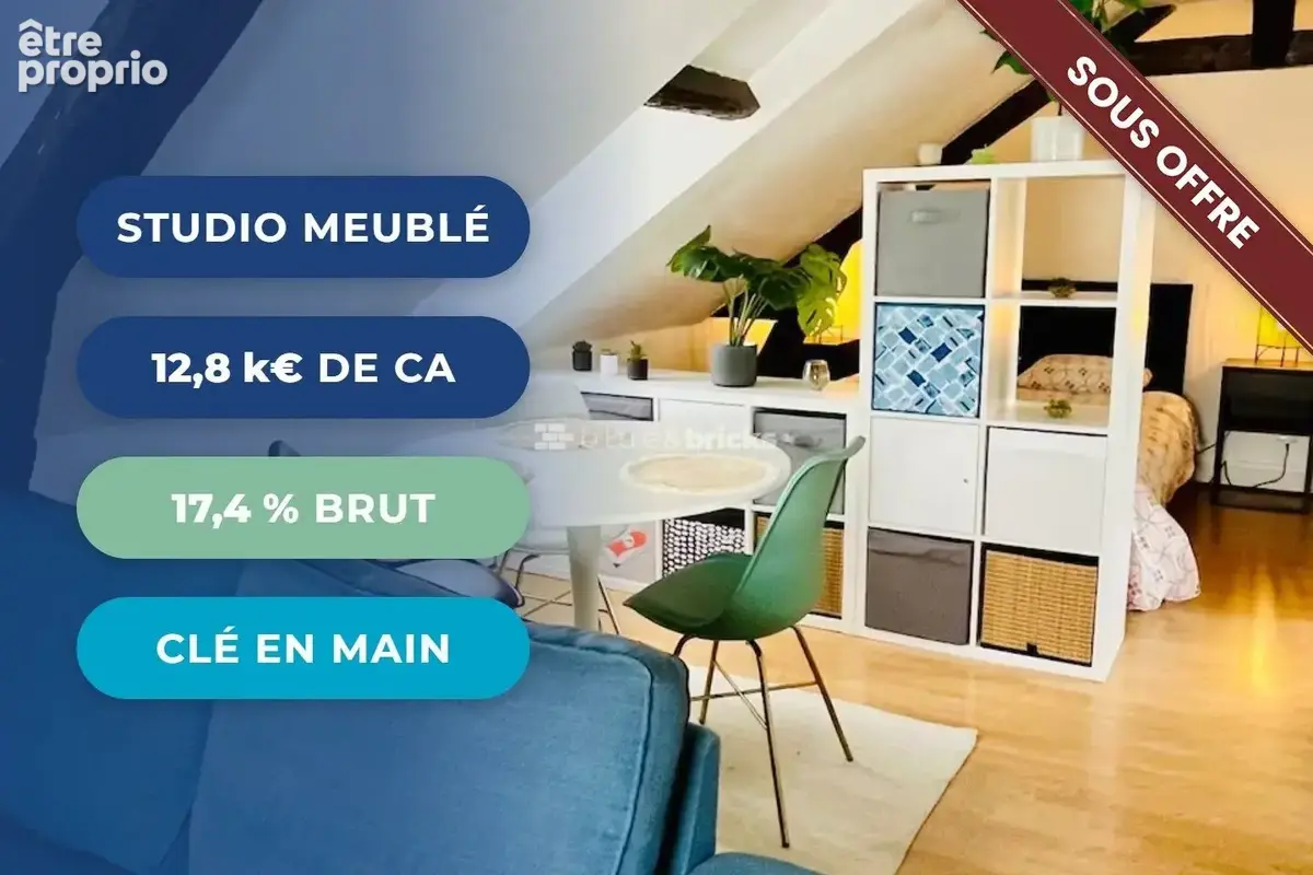 Appartement 1 pièce 20 m² à vendre à Montivilliers (76290) - photo 1