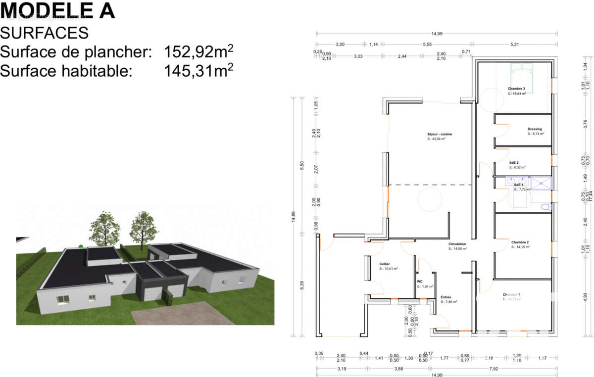 Maison 152 m² à Cepoy  - photo 2