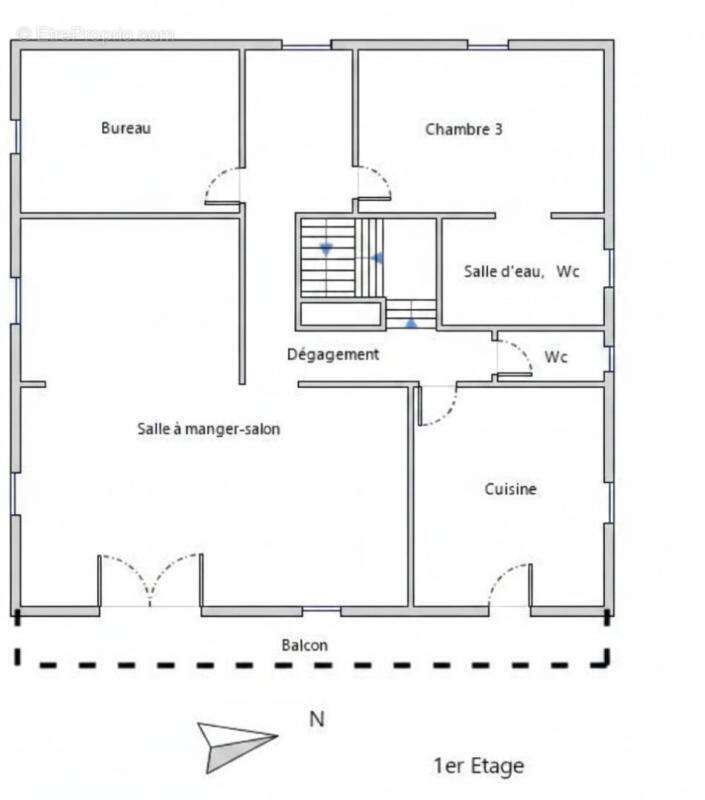 Saint-céré (46400) - maison 154 m² +combles - 4 chambres - jardin clos & garage - proximité centre-ville - photo 15