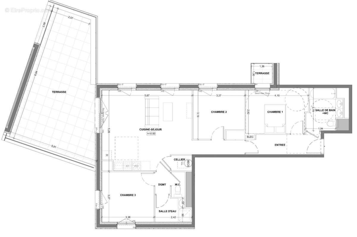 Appartement à SAINT-MALO