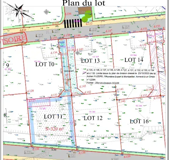 Terrain a batir viabilise 324m2 - photo 3