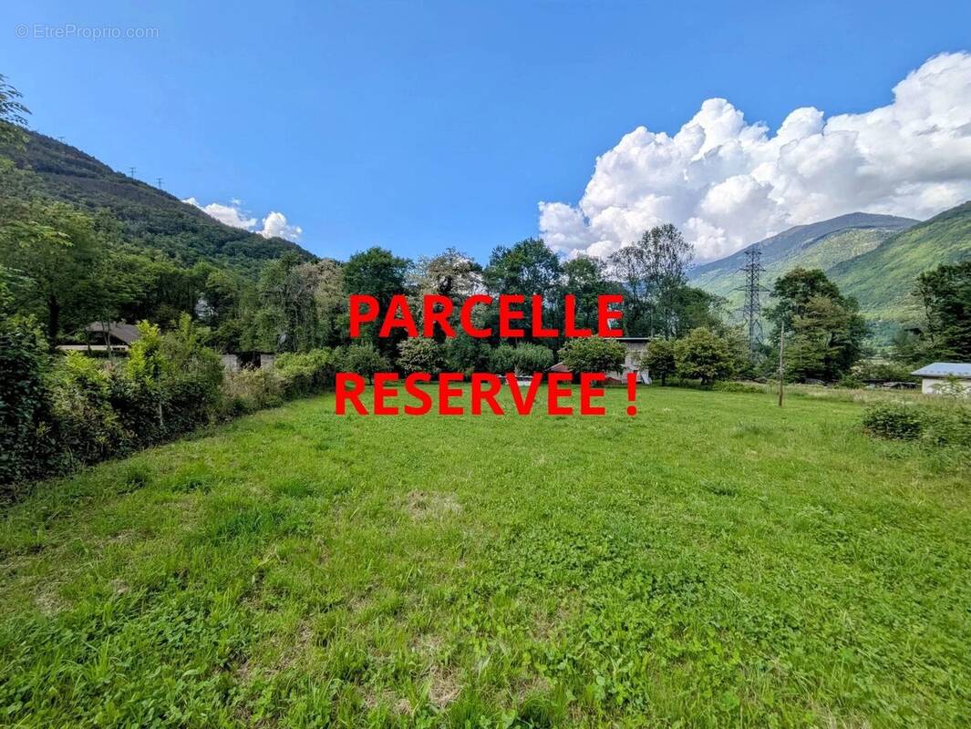 Terrain à SAINT-PAUL-SUR-ISERE