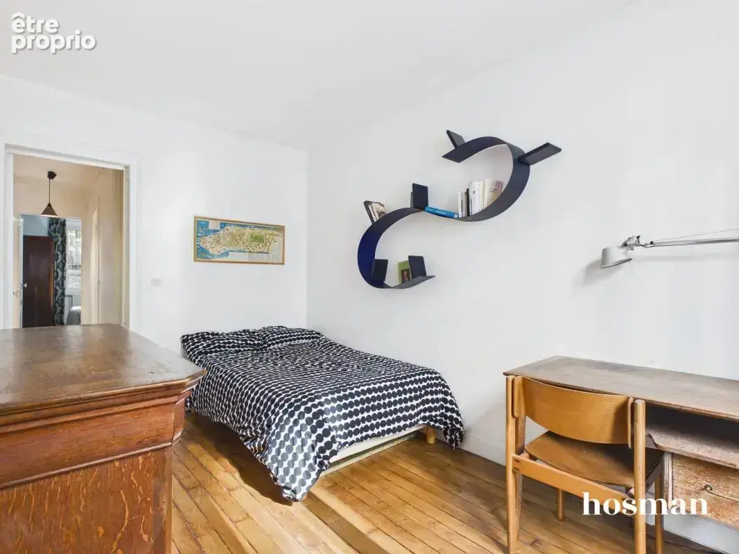 Appartement 4 pièces - 74m² Carrez - Rue Lamarck, Paris 18ème - Lamarck Caulaincourt - photo 11