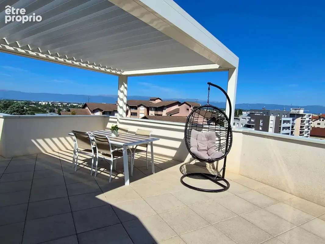 Attique T4 d'exception   Vue panoramique montagnes 92 m2 terrasse de 80 m2 - photo 4