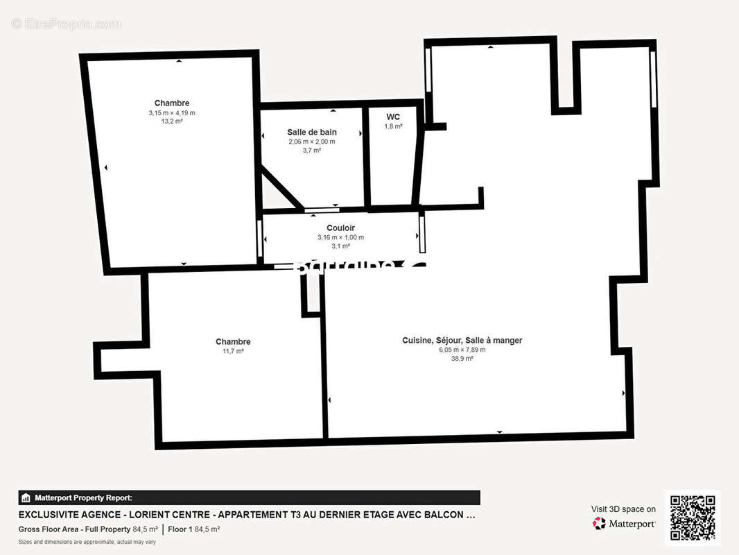 Appartement à LORIENT