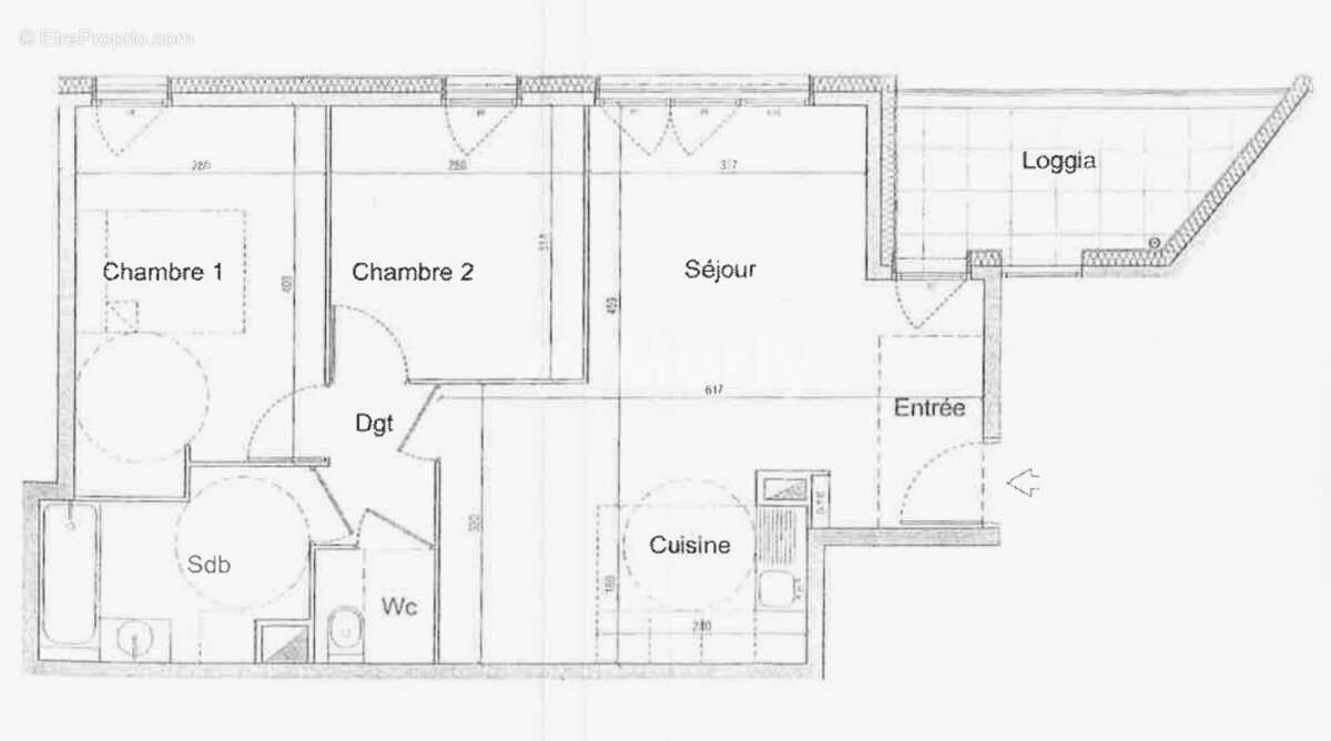 Appartement à MONTREUIL