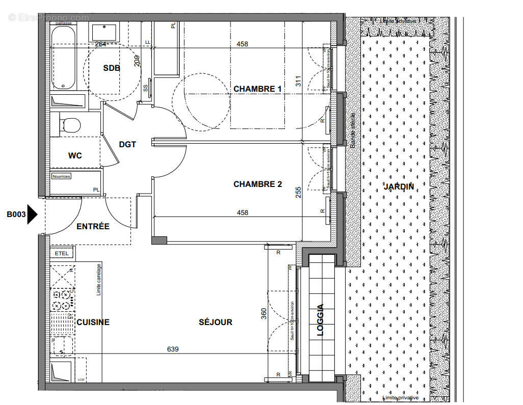 Appartement à LE PLESSIS-ROBINSON