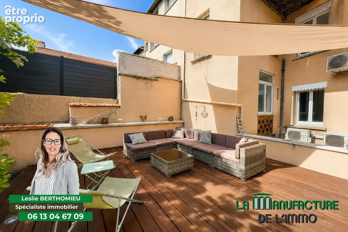 Beau duplex de + 180m2 avec terrain de 400m2 sur st chamond - photo 3