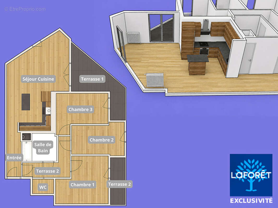 Appartement à CERGY