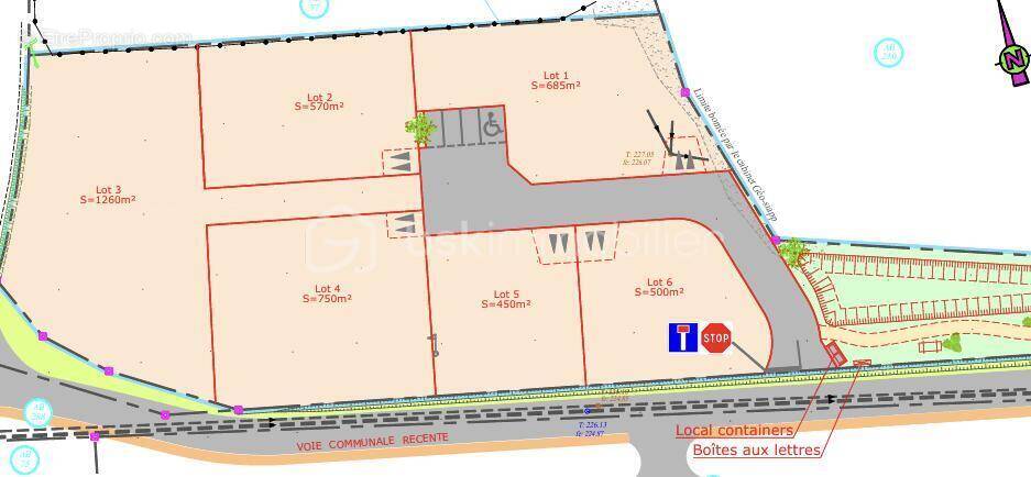 Terrain à LAVILLEDIEU