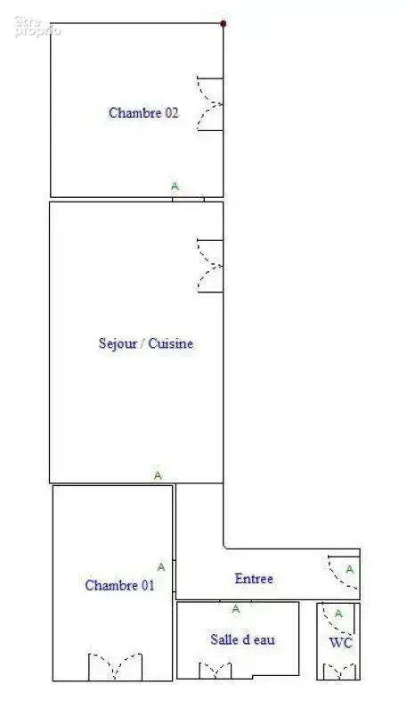 Vente Appartement Paris(75020) 435 000ï¿œ - photo 4