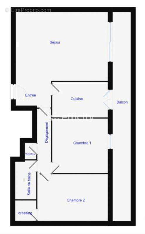 Appartement à MARSEILLE-12E