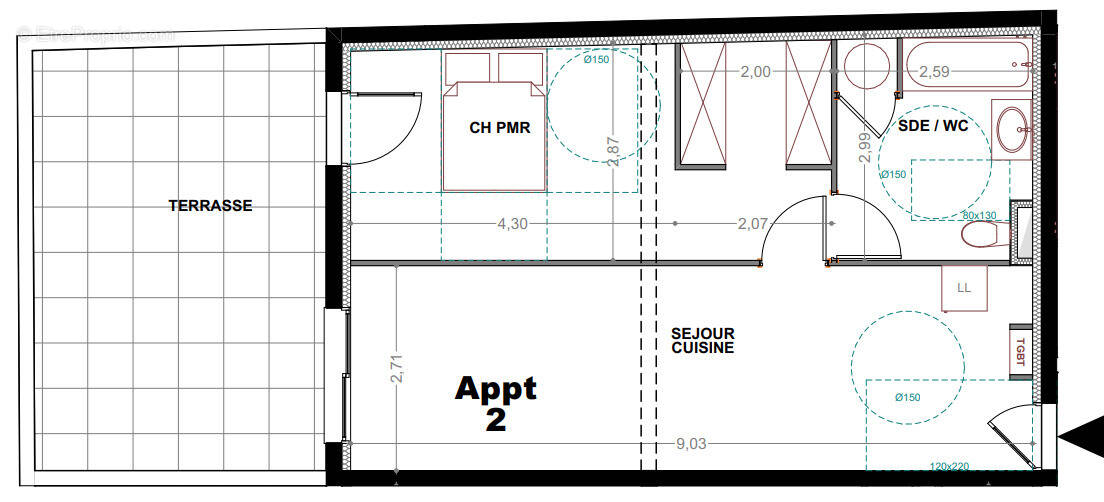 Photo Appartement à Palavas-Les-Flots au prix de 377 300€