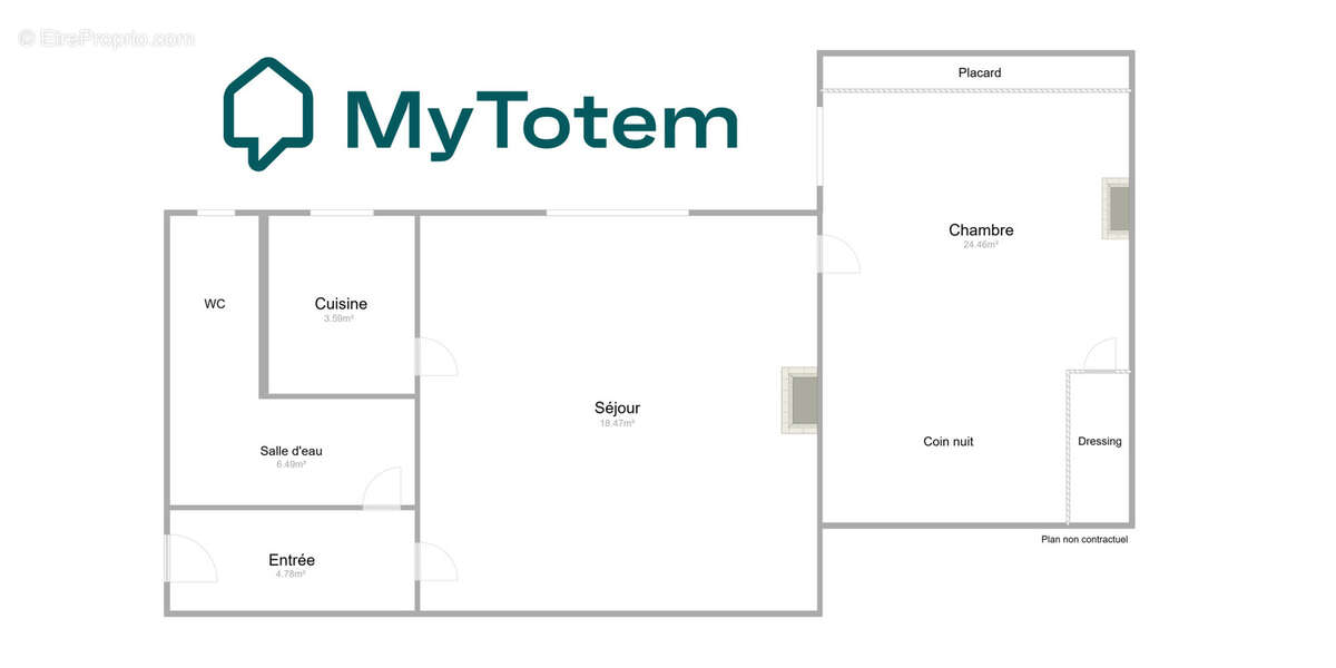 Appartement à PARIS-17E