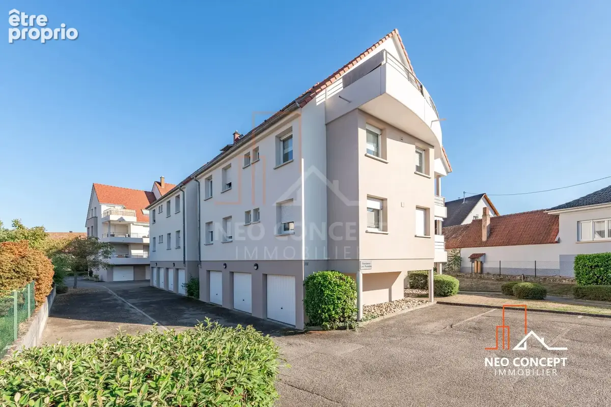 Beau 3/4 pièces de 85 m2 loi carrez avec terrasse, garage, parking et cave sis Kilstett. - photo 25