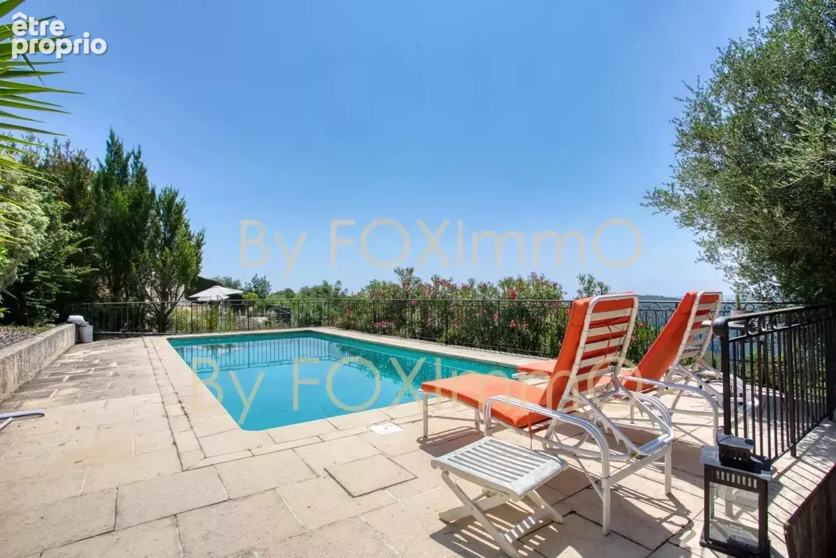Exclusivité – tour­­rettes-sur-loup- maison individuelle– vue panoramique mer, montagnes et forêt- calme absolu - piscine _garag - photo 15