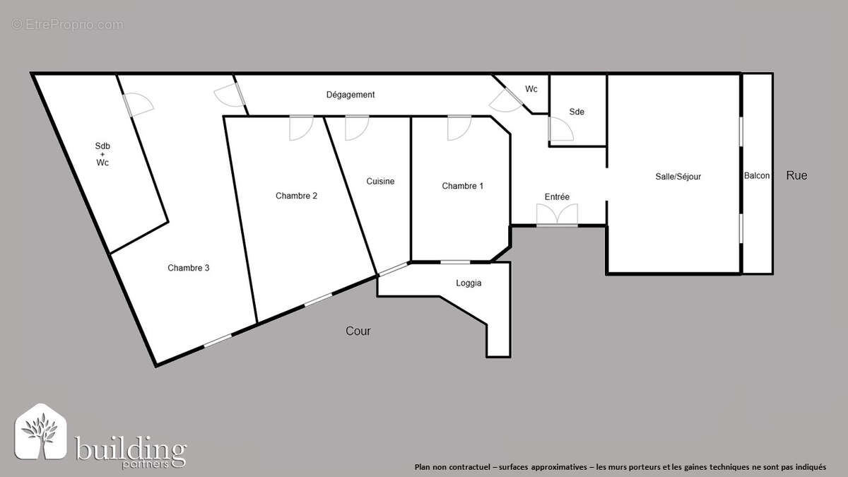 Appartement à PARIS-17E
