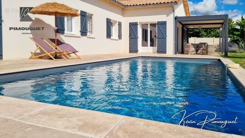Maison contemporaine 2021 – DPE A – Plain-pied – Piscine chauffée – Prestations haut de gamme – Quartier calme et privilégié - photo 2