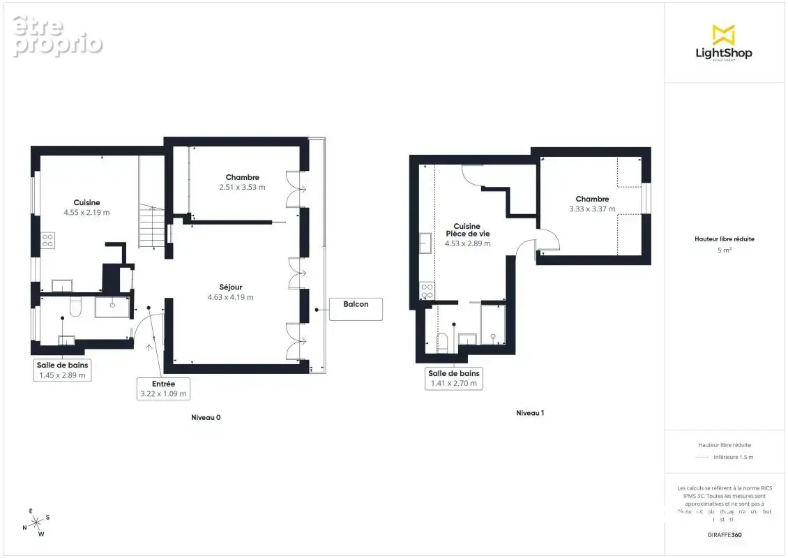 Duplex lumineux avec balcon plein Sud - 87 m2 – charme de l’ancien - photo 19