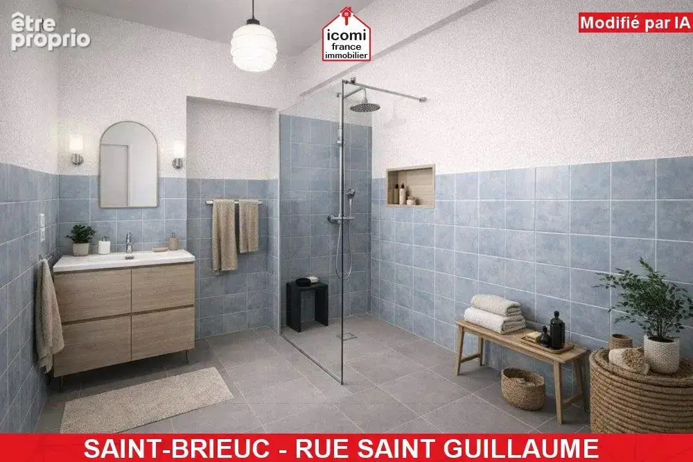 Cotes-d'armor - saint-brieuc (22000) - a vendre appartement t3 de charme avec ascenseur et garage en hyper centre ville - standi - photo 7