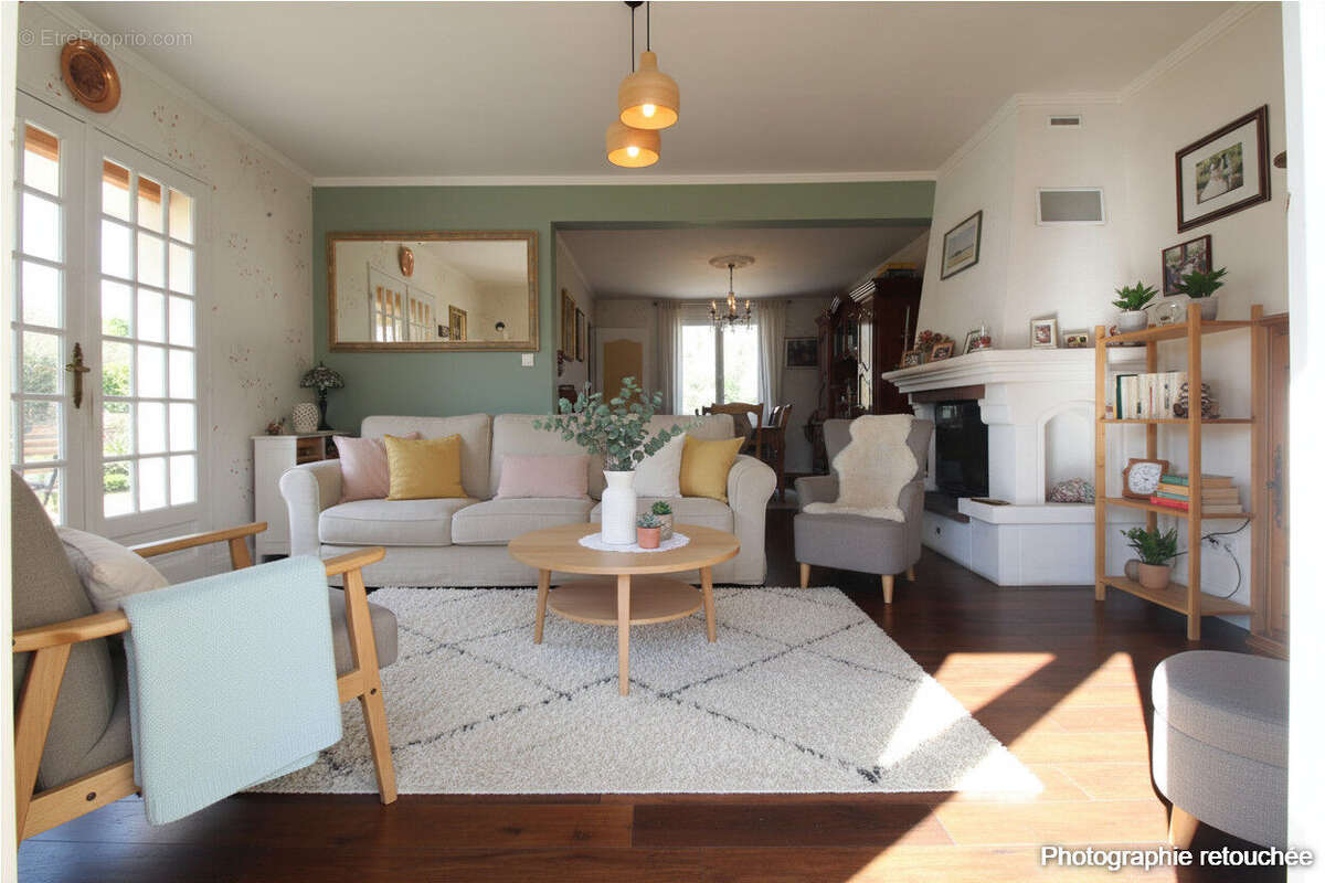 Maison à vendre à Mozé sur Louet avec jardin et garage - photo 4