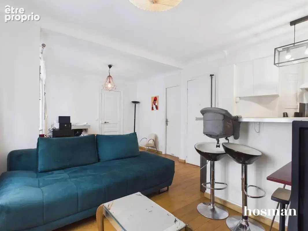2 pièces de 38,25 m² au calme - Rue Marguerite de Rochechouart, Paris - photo 4