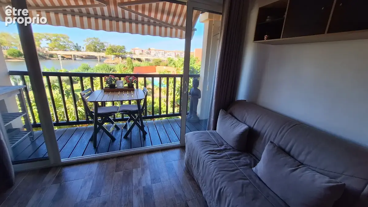 Le cap d'agde  richelieu  superbe t2 rénové avec vue lagon et piscine - photo 5