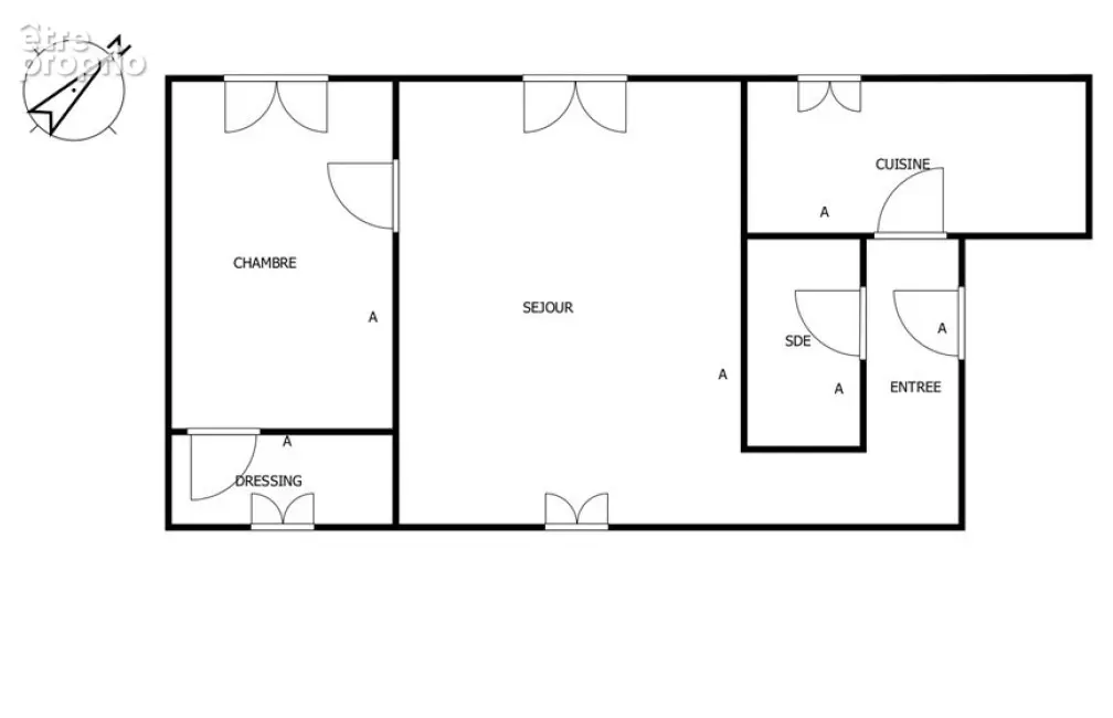 Appartement Courbevoie 2 pièces de 45,58 m2 - photo 7