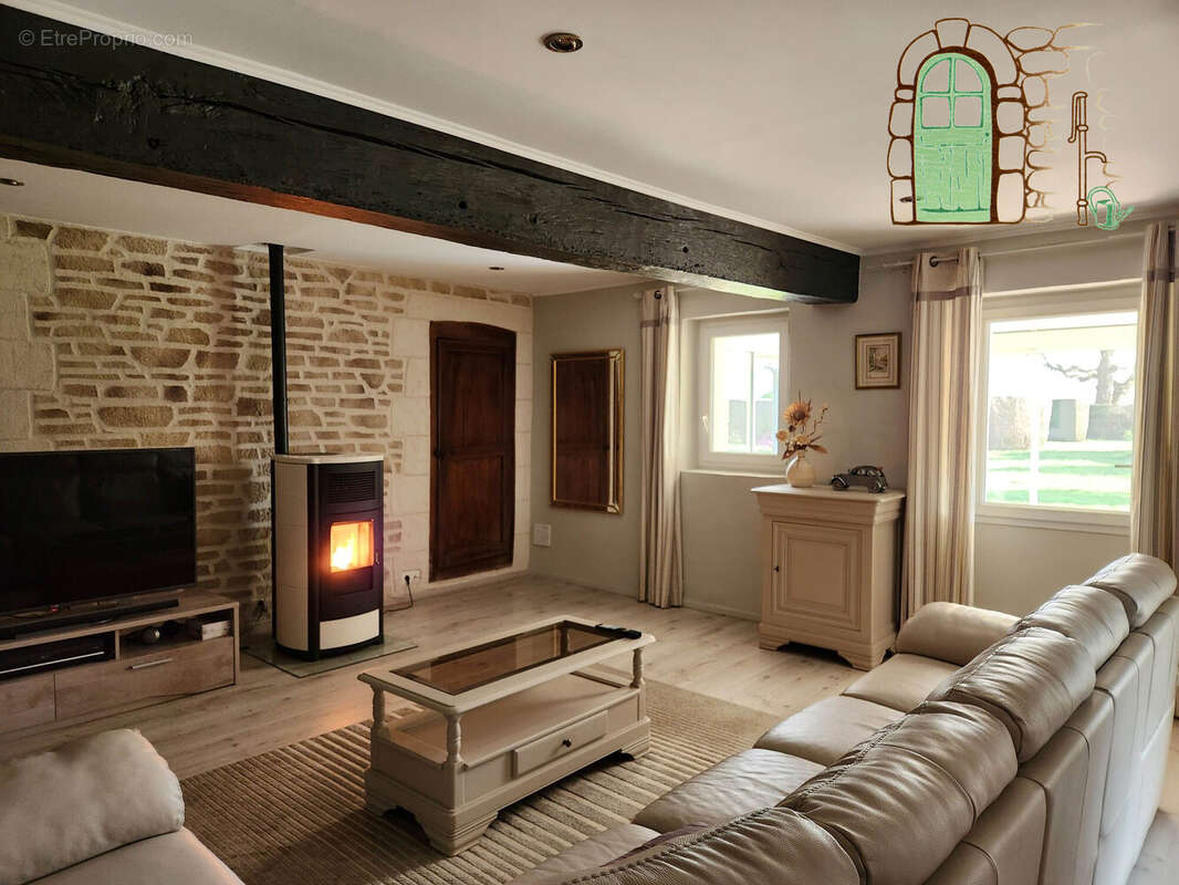 Maison 125 m² à La Chapelle-Vicomtesse  - photo 2