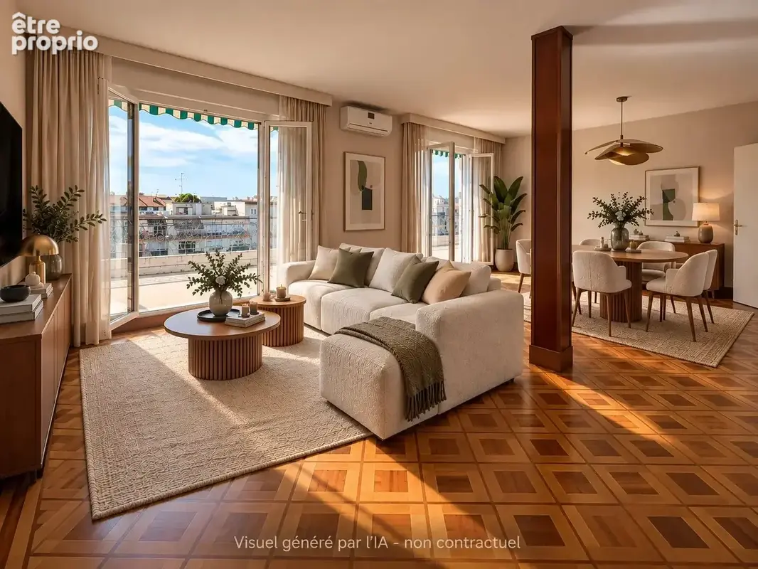 Baisse de prix – 940 000 € – appartement-villa – 152 m² de terrasse – nice libération - photo 4
