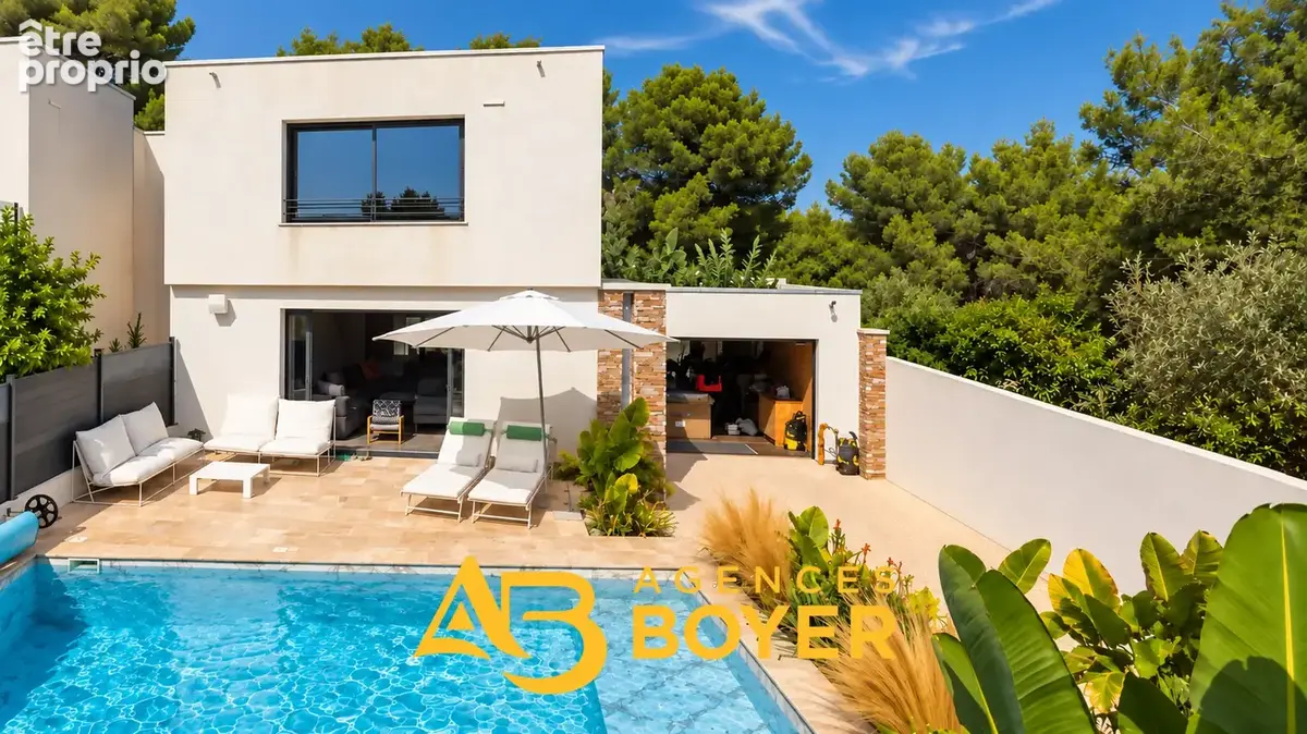 Bandol villa avec piscine et garage proche plage - photo 2
