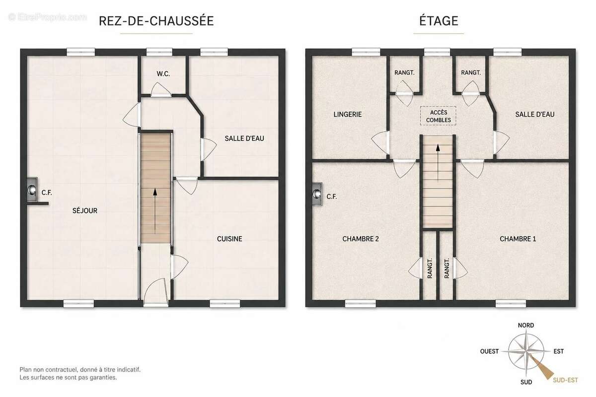 EXCLUSIVITÉ – Maison familiale traversante avec jardin, garage, sous-sol total et fort potentiel d’évolution – Plateau de Gentil - photo 23