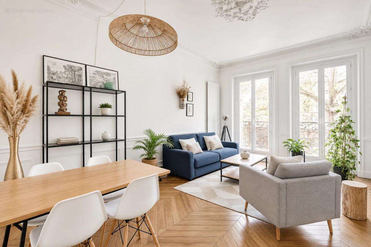 Appartement 60 m² avec cachet ancien à Paris - photo 2