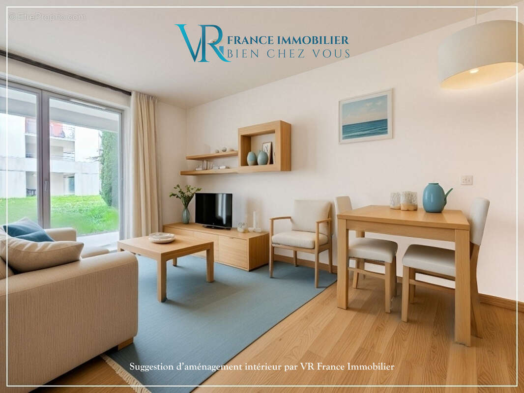 Studio (t1 bis) 31m2 - terrasse & parking privatif - photo 3