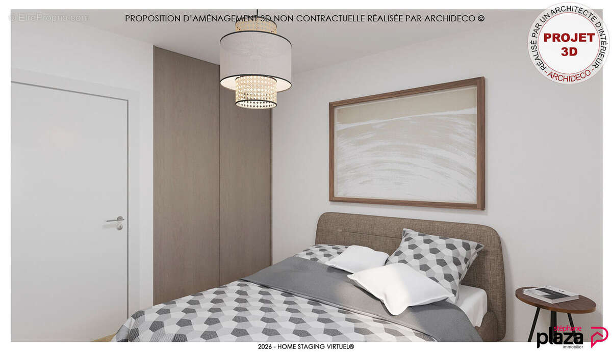 Appartement Ville La Grand - 2 pièces - 37.38 m² - photo 10